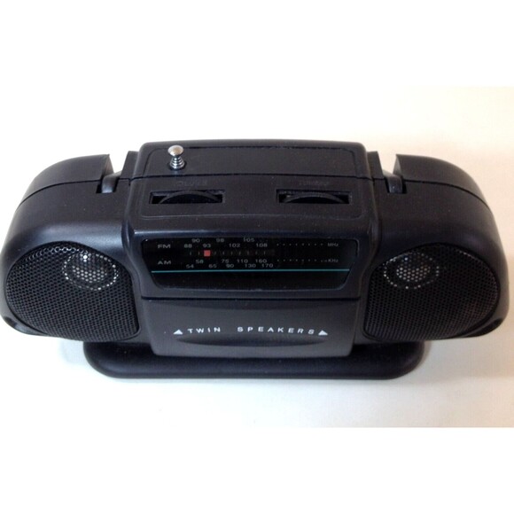 Vintage Baby Boom Box AM/FM Portable Mini Radio Tested Good - Picture 4 of 10